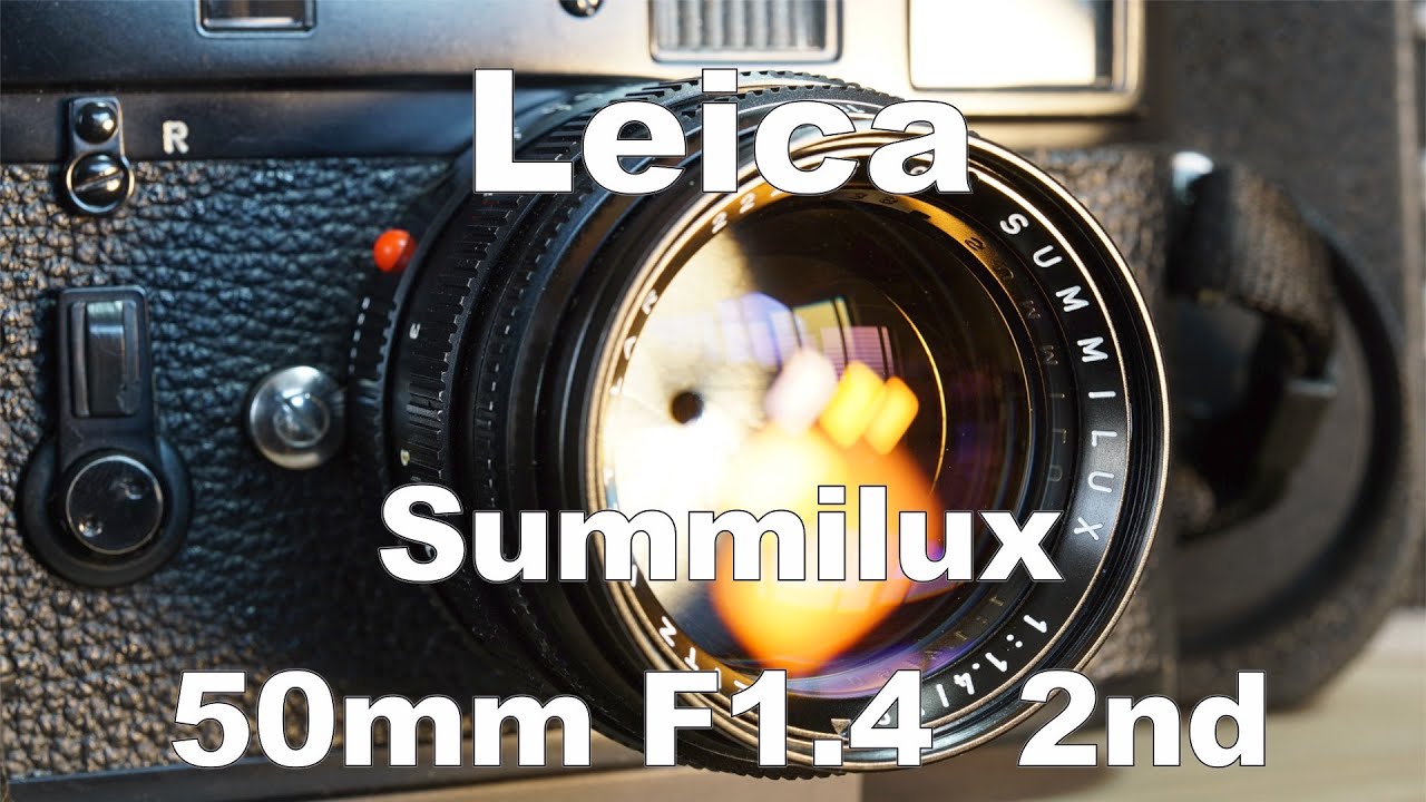 Leica Summilux 50mm F1.4 2nd 開放F1.4〜F16での作例比較 - YouTube