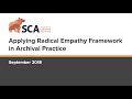 Applying radical empathy framework in archival practice