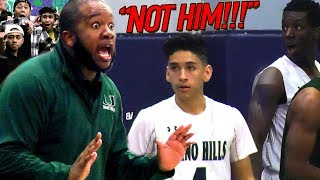 Coach Did NOT Want WILL PLUMA To Shoot! HEATED END! Will, Ray \& Big O EAT! Chino Hills VS Upland