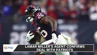 Lamar Miller's Agent Confirms RB Signing With Patriots