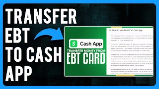 How to Transfer EBT to Cash App (Step-by-Step Process) screenshot 4