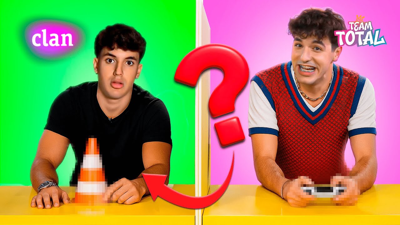 TEAM TOTAL- 😆 LYING CHALLENGE en la Total House LA RULETA DE LOS DESAFÍOS |Clan TVE