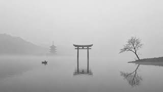 Black and White Torii Gate | 4K Ultra HD Wallpaper & Screensaver –Best pc wallpaper–engine Wallpaper screenshot 1