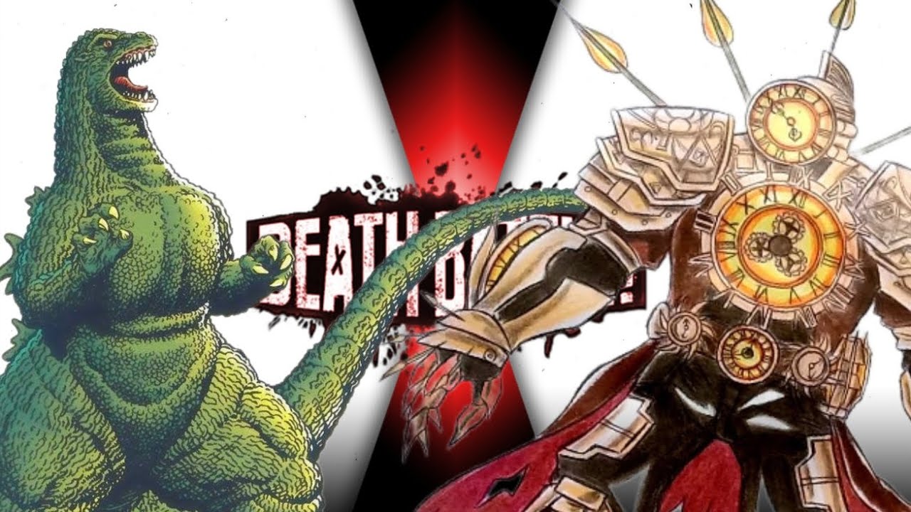 Marvel Godzilla vs Sinister clock Titan , Evil God of time vs a ...