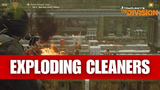 The Division 1 Cleaner Kills | Shoot Their Gas Cylinders!