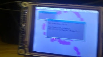 SSD1289 LCD screen