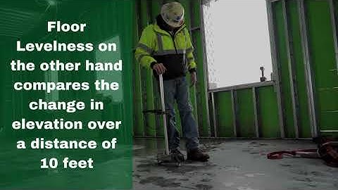 Floor Flatness Testing