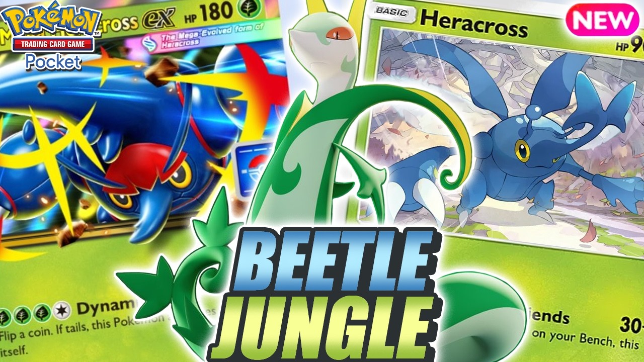 STRONGEST PROMO MEGA !? Easy Win Streak in Ranked with MEGA HERACROSS ! -  Pokemon TCG Pocket