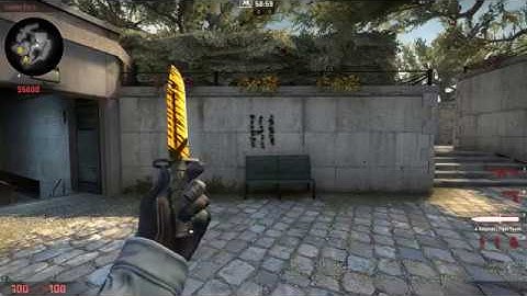 CS GO.: Overpass - Underpass Popflash