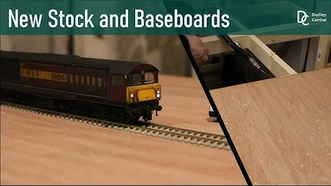 New Stock & Baseboards | Garage Model Railway Update #2