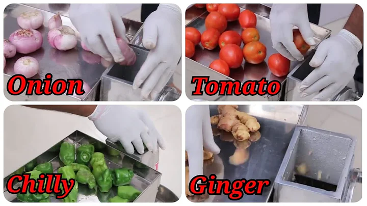 Onion Cutting Machine / Onion Chopping Machine / Vegetable Chopping machine / Electric Onion Cutter