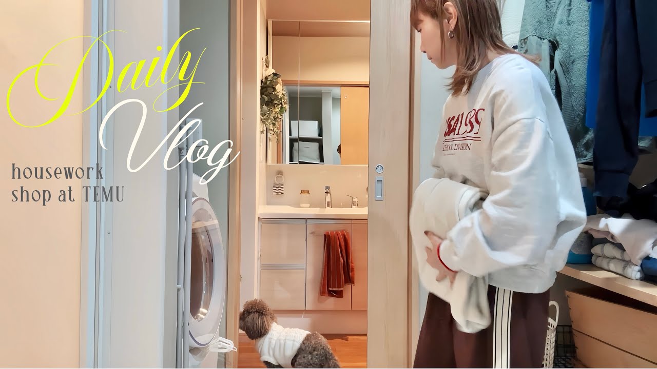 〖VLOG〗病み上がりのストレス発散で爆買い🛒𓈒𓂂𓏸｜作ってもらう料理は美味しい♥️