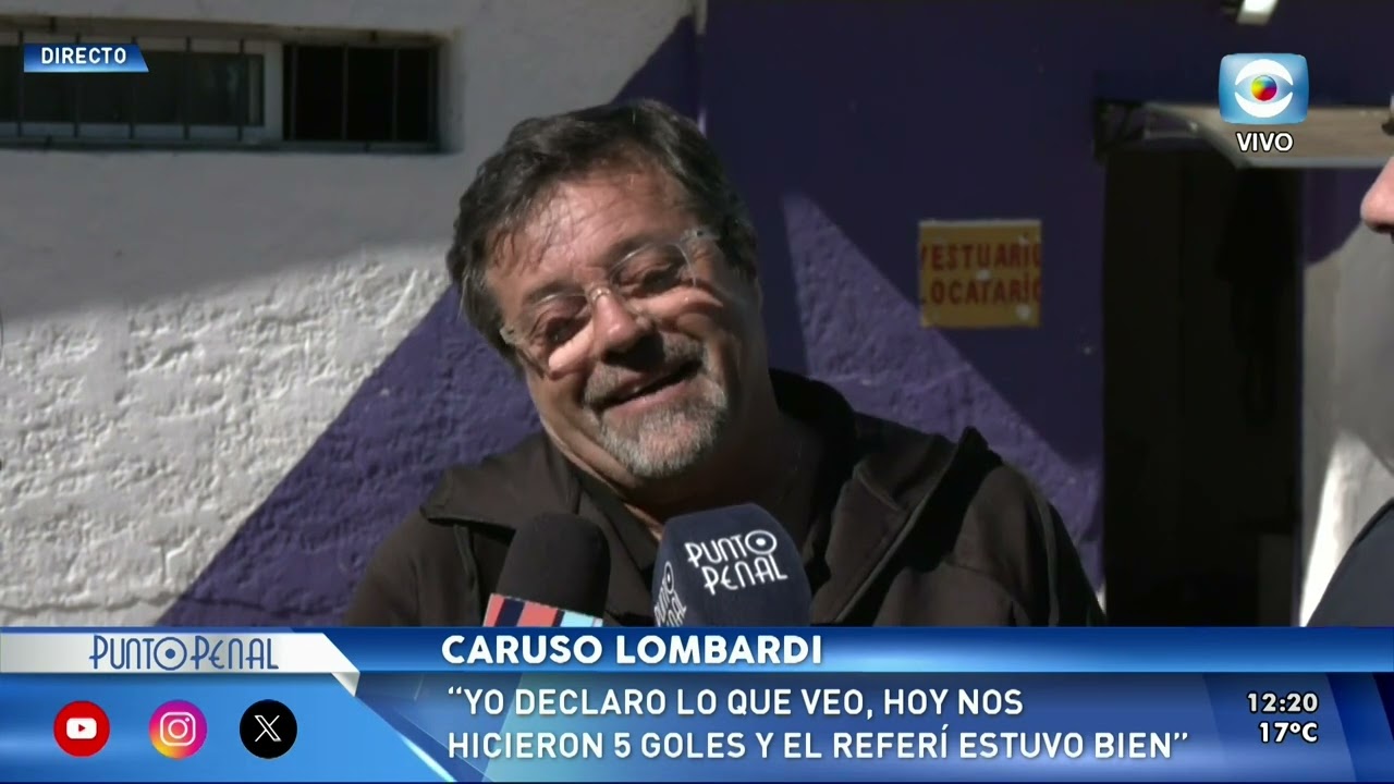 Dialogamos con el técnico: Ricardo Caruso Lombardi