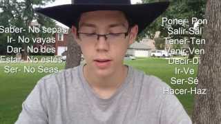 Spanish Irregular Commands