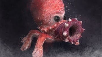 Roctopus, Unity 3d Monster Asset. Rock Shooting Octopus, Game Demo