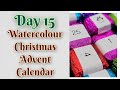 Watercolour Advent Calendar - Day 15