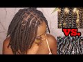 Coils vs.Two Strand Twist  Starter Locs | Coils on Long Hair