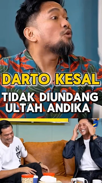 IMAM DARTO KESAL TIDAK DIUNDANG PARTY ANDIKA ❗️🤣 #fyp #podcast #imamdarto #viral