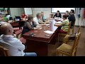 Юрист Антон Долгих выступает в избиркоме. Регистрация кандидата Юрия Шлемензона