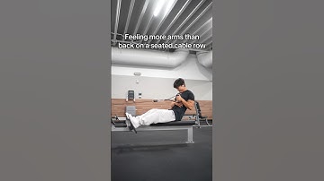 Feeling More Arms than Back on Seated Cable Rows
