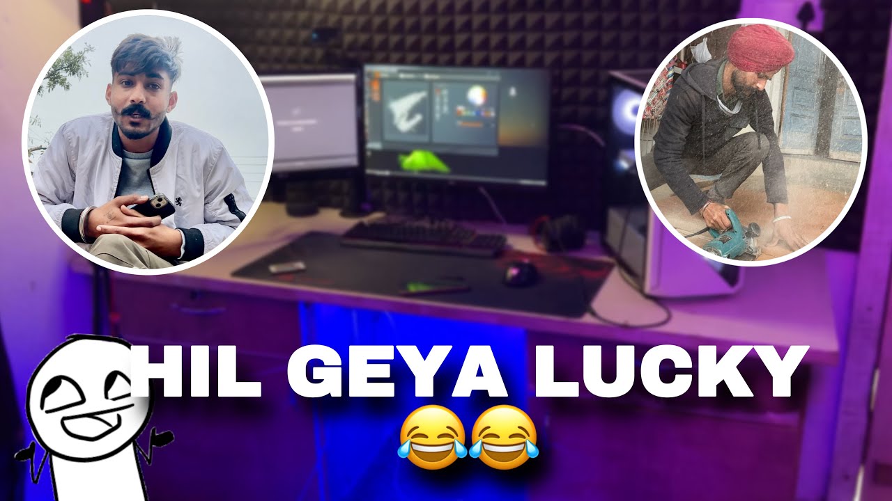 Gaming Setup Upgrade 🎮 Lucky Hil Geya 😂 Happy Goldsmith