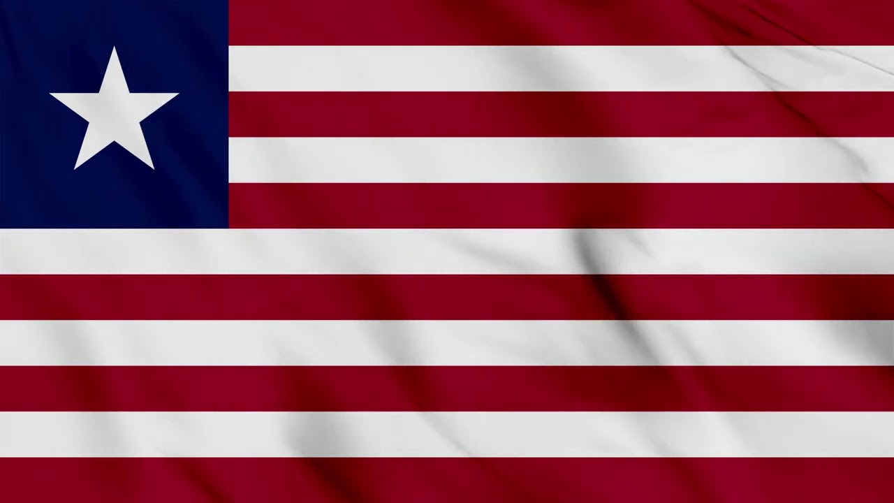 Liberia Flag Waving Background | HD | FREE DOWNLOAD