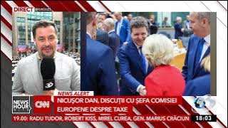 Nicușor Dan: „O să-i explic Ursulei von der Leyen cum s-a făcut guvernul”