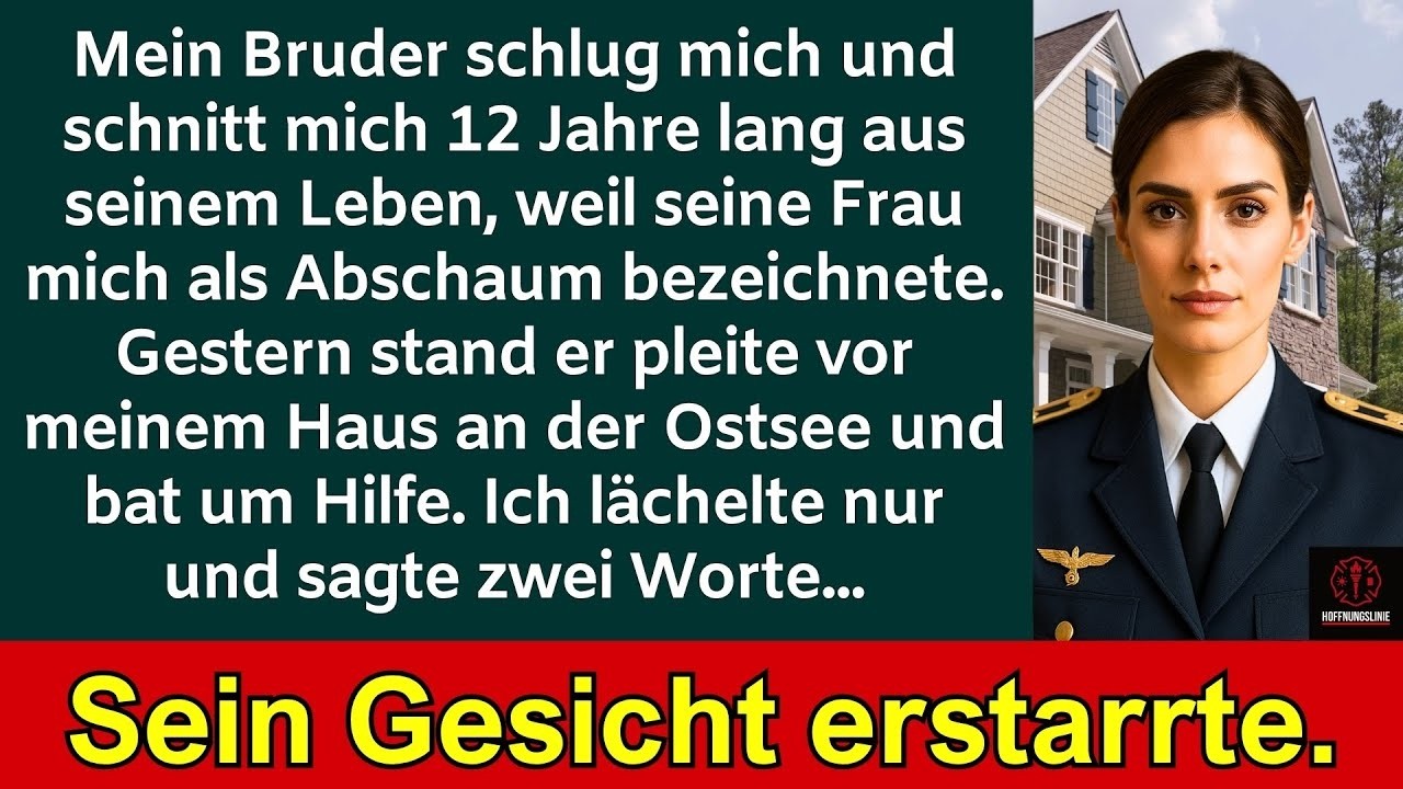 Mein Bruder verstieß mich, weil seine Frau mich hasste. 12 Jahre später...
