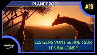 Planet Zoo Franchise 29 - Les gens vont se ruer sur les ballons  - Lets play fr