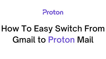 How To Easy Switch From Gmail to Proton Mail | Migrate Gmail to ProtonMail (2023)