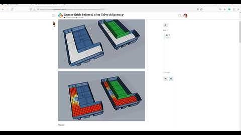 Pollination Rhino: Using the MergeCoplanar option for Creating Sensor Grids