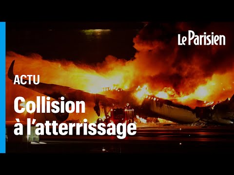 Japon : une collision avec un Airbus A350 fait au moins 5 morts à l’aéroport de Tokyo