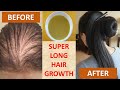 SUPER LONG HAIR GROWTH || GET VERY THICK, SMOOTH, LONG, AND SILKY HAIR || LEAVE-IN HAIR FOR 20 MINS!