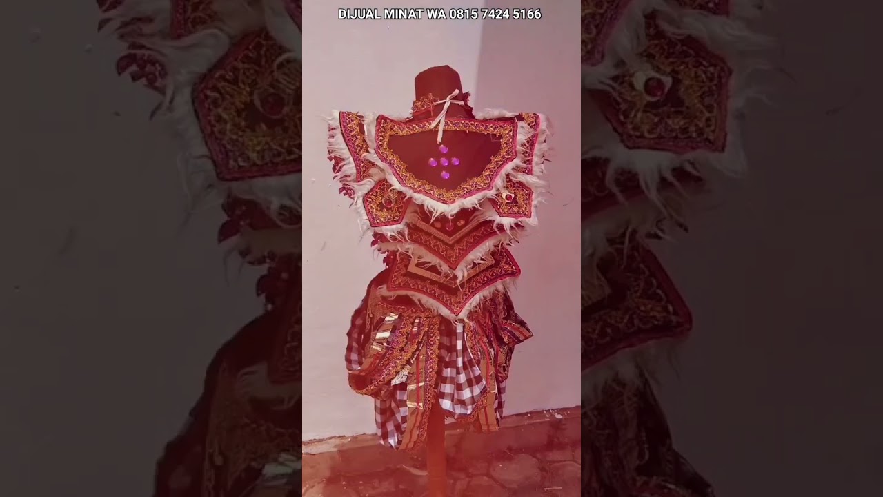 DIJUAL BADONG RAMPEK KOSTUM TARI TOPENG IRENG BOYOLALI| TARIAN TOPENG IRENG MAGELANG 