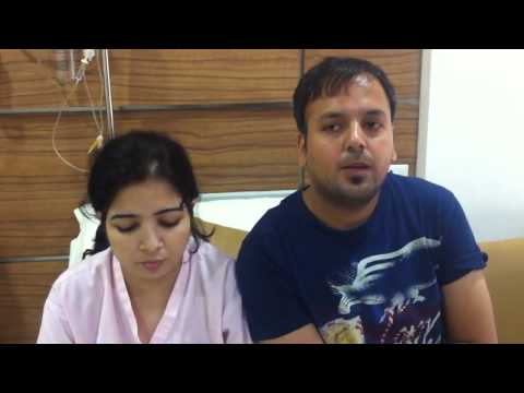 Mrs  Ritika Pahuja & Her Husband are sharing their feedback at Sunrise Hospital Delhi