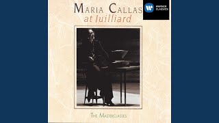 Masterclass at the Juilliard School: Dei tuoi figli la madre (From Cherubini's Medea)