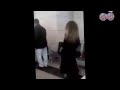 الكاميرا الخفيه تصطاد امراة تعتدي