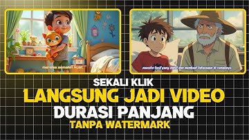 Bikin Video Animasi 2 Menit Cuma Pakai AI Sangat Gampang