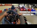 Karting  extreme fun center in wasilla alaska race 1