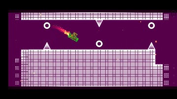 base after base but i made it white | geometry dash