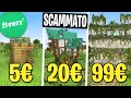 HO PAGATO 3 PRO BUILDER per COSTRUIRE dei GIARDINI PENSILI SU MINECRAFT! *scammato*