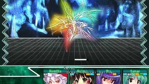 Labyrinth of Touhou - Boss Battle #32 Rainbow Phoenix