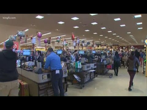 Last minute shoppers