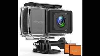 4K Action Camera 2 45 LCD Touchscreen Underwater Camera screenshot 3