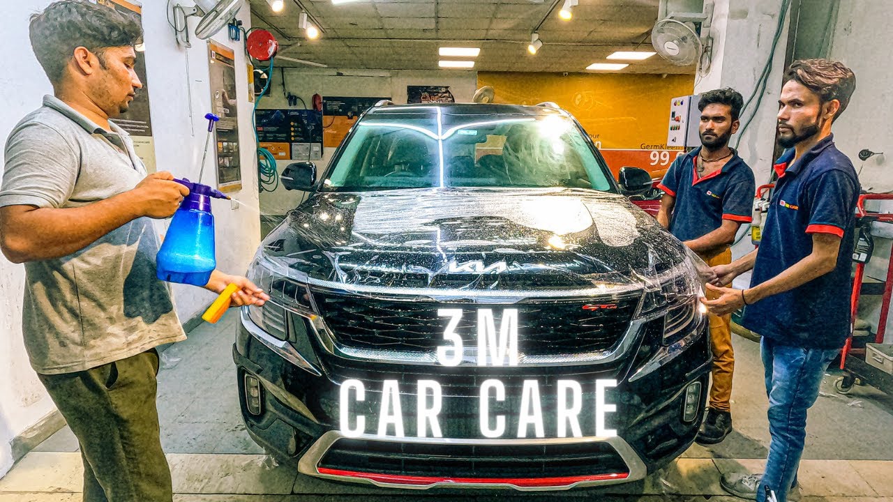 Installation of 3M ppf (paint protection film) on kia seltos YouTube