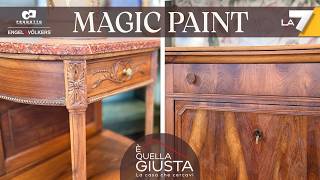 Come restaurare mobili antichi in legno dell'800! È QUELLA GIUSTA  #elisamp #diy #magicpaint