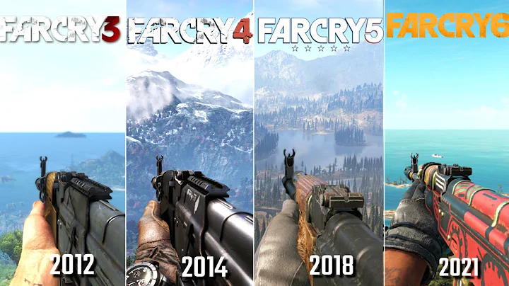 Far Cry 3 vs Far Cry 4 vs Far Cry 5 vs Far cry 6 _ Physics and details Comparison