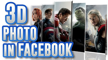 Create 3d Photo for Facebook in Photoshop | Depth Map | Mutualgrid