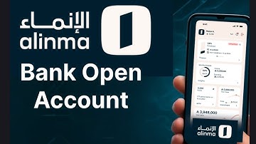 Alinma bank open Account online #alinmabank #alinmasaudi