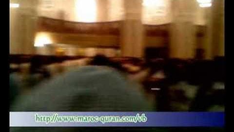 الشيخ عمر القزابري ما تيسر من سورة الحاقة ليلة 26 رمضان 1429 / 2008